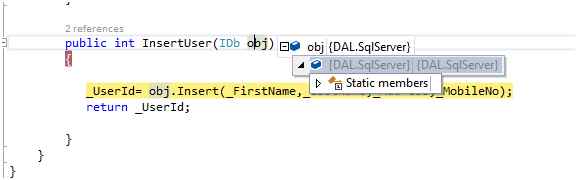 generated UserId of the User